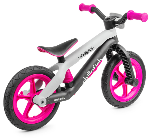 Беговел детский легкий  в стиле трюкового Chillafish BMXie-RS (Розовый)